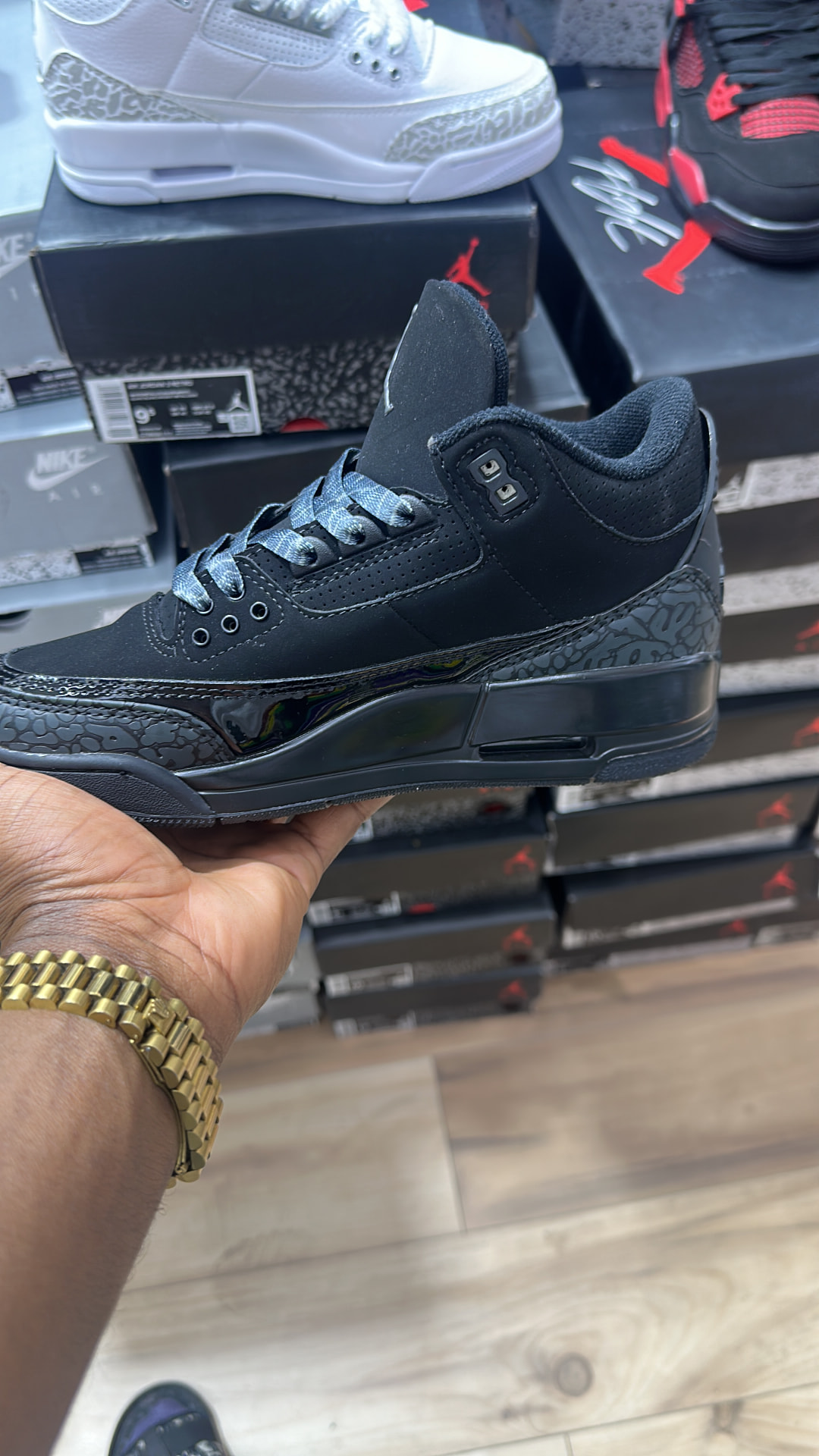Jordan 3 Black Cat sneaker